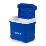 Custom Igloo Profile II 16 Qt Cooler - White-Majestic Blue with Company Logo - Personalized Bulk Corporate Gift - 5