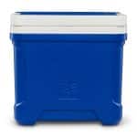 Custom Igloo Profile II 16 Qt Cooler - White-Majestic Blue with Company Logo - Personalized Bulk Corporate Gift - 8
