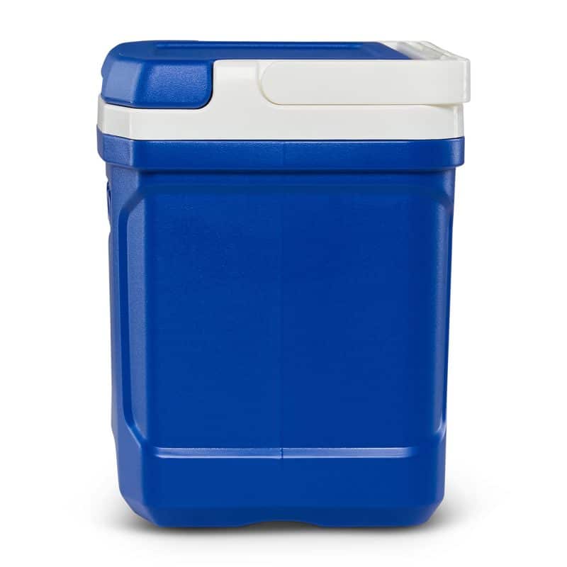 Custom Igloo Profile II 16 Qt Cooler - White-Majestic Blue with Company Logo - Personalized Bulk Corporate Gift - 9