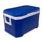 Custom Igloo Profile II 50 Qt Cooler - White-Majestic Blue with Company Logo - Personalized Bulk Corporate Gift - 9