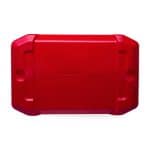 Custom Igloo Profile II 50 Qt Cooler - White-Red Star with Company Logo - Personalized Bulk Corporate Gift - 9