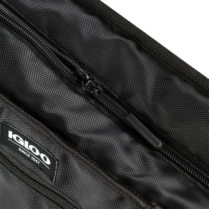 Custom Igloo REPREVE Tote Cooler - Black with Company Logo - Personalized Bulk Corporate Gift - 8