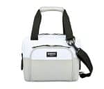 Custom Igloo Seadrift Snap Down 12 Can Cooler - White-Grey with Company Logo - Personalized Bulk Corporate Gift - 1