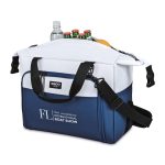 Custom Igloo Seadrift Snap Down Cooler - Navy-White with Company Logo - Personalized Bulk Corporate Gift - 2
