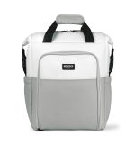 Custom Igloo Seadrift Switch Backpack Cooler - White-Grey with Company Logo - Personalized Bulk Corporate Gift - 1