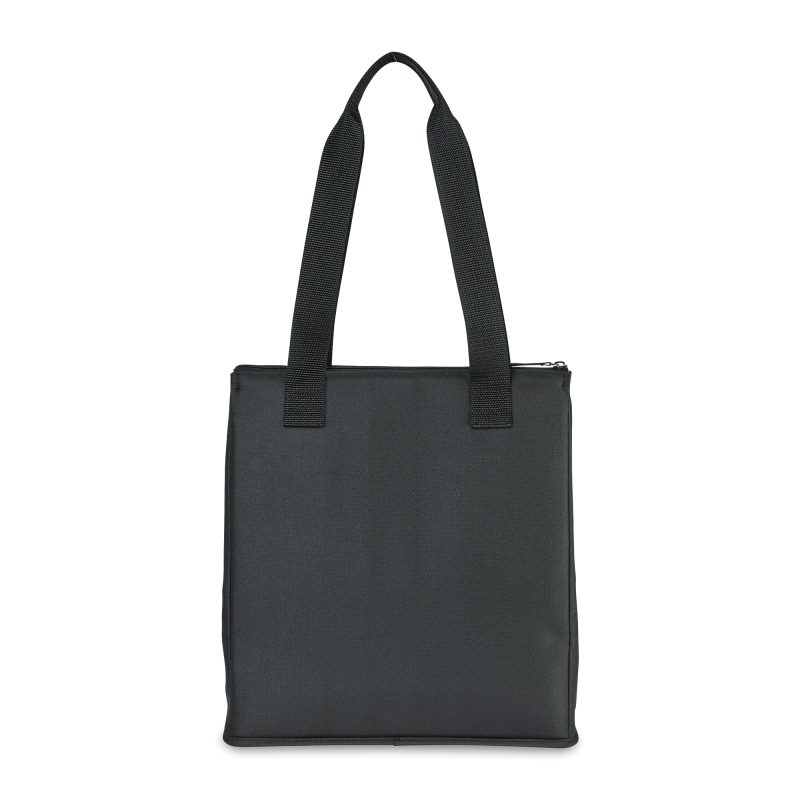 Custom Igloo Sierra Insulated Shopper - Black with Company Logo - Personalized Bulk Corporate Gift - 3