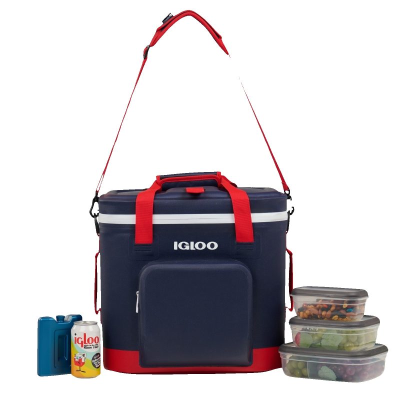Custom Igloo TRAILMATE® Americana 36-Can Cooler Bag with Company Logo - Personalized Bulk Corporate Gift - 4