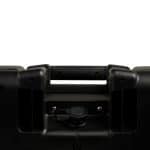 Custom Igloo Tag Along Spinner Cooler - Black with Company Logo - Personalized Bulk Corporate Gift - 7