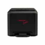 Custom Igloo Tag Along Spinner Cooler - Black with Company Logo - Personalized Bulk Corporate Gift - 8