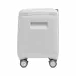 Custom Igloo Tag Along Spinner Cooler - White with Company Logo - Personalized Bulk Corporate Gift - 9