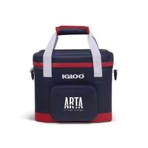 Custom Igloo Trailmate 18 Can Cooler - Aegean Sea with Company Logo - Personalized Bulk Corporate Gift