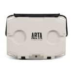 Custom Igloo Trailmate 25 Qt Hard Side Cooler - Bone with Company Logo - Personalized Bulk Corporate Gift - 3