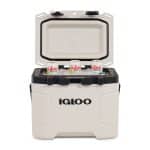 Custom Igloo Trailmate 25 Qt Hard Side Cooler - Bone with Company Logo - Personalized Bulk Corporate Gift - 8