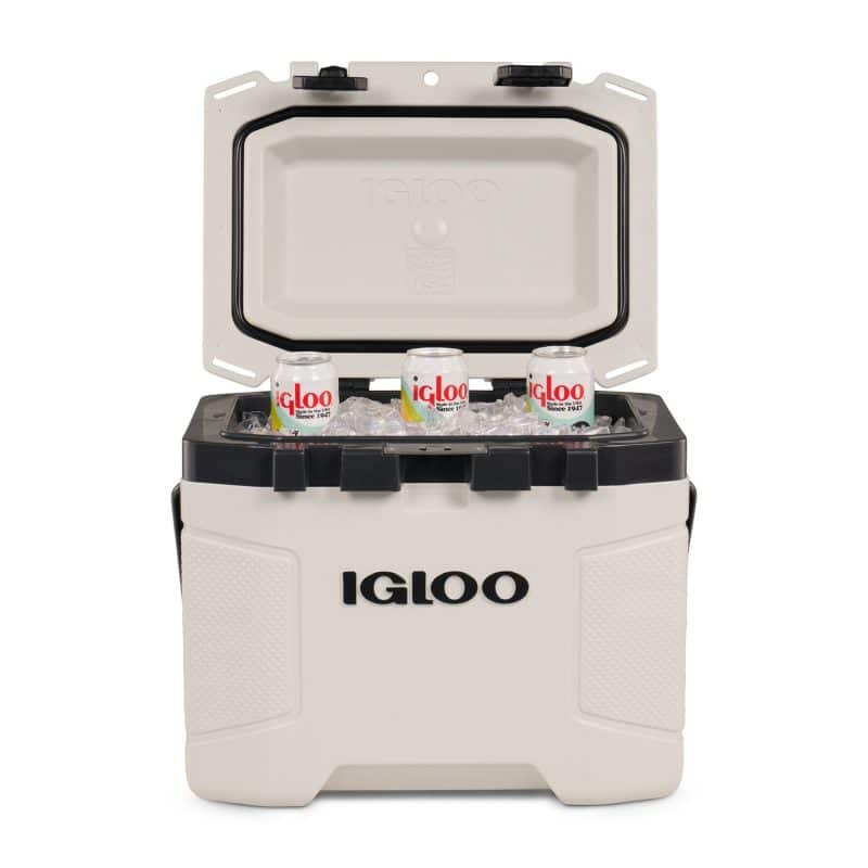 Custom Igloo Trailmate 25 Qt Hard Side Cooler - Bone with Company Logo - Personalized Bulk Corporate Gift - 8