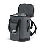 Custom Igloo Trailmate 32 Can Backpack Cooler - Carbonite with Company Logo - Personalized Bulk Corporate Gift - 8