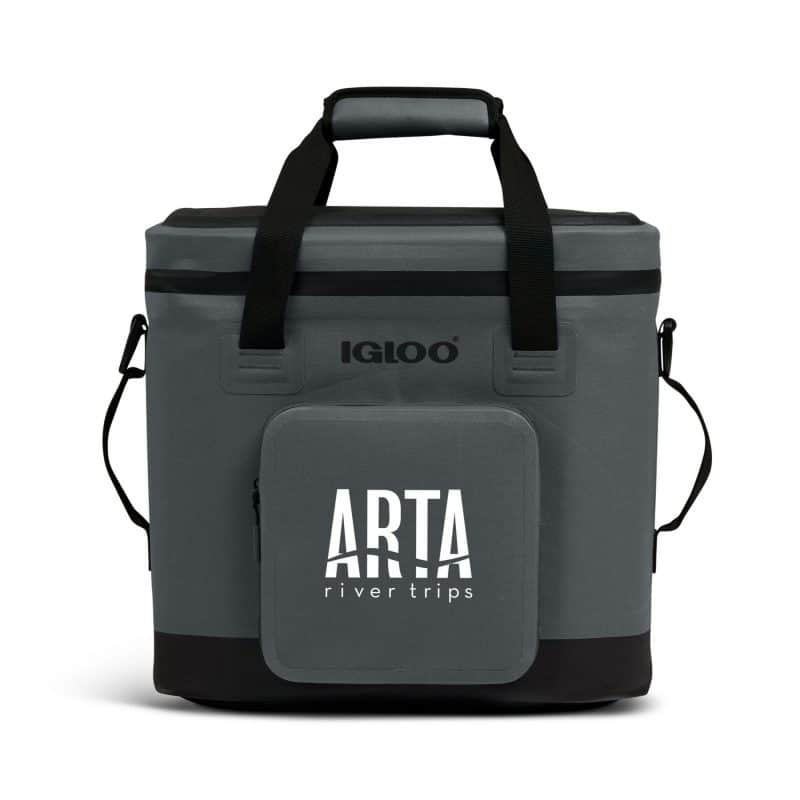 Custom Igloo Trailmate 36 Can Cooler - Carbonite with Company Logo - Personalized Bulk Corporate Gift - 2