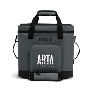 Custom Igloo Trailmate 36 Can Cooler - Carbonite with Company Logo - Personalized Bulk Corporate Gift