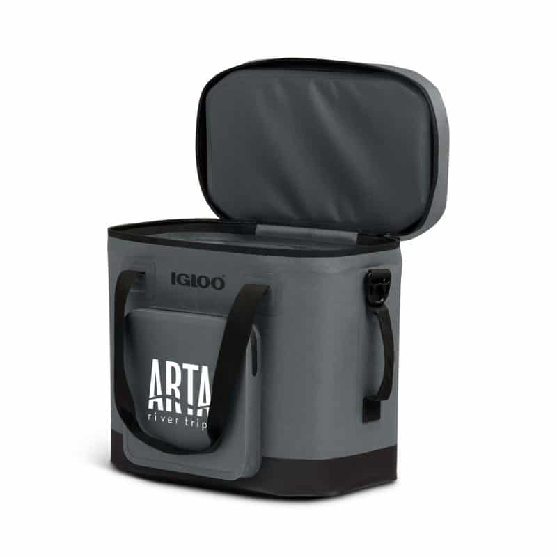 Custom Igloo Trailmate 36 Can Cooler - Carbonite with Company Logo - Personalized Bulk Corporate Gift - 5