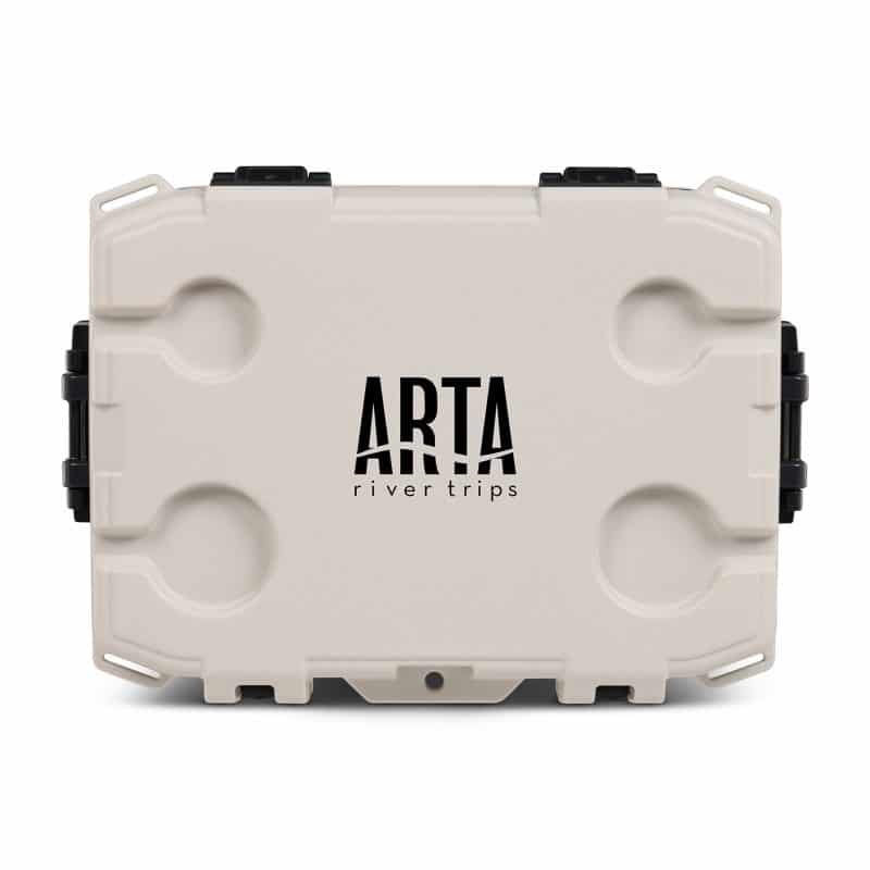 Custom Igloo Trailmate 50 Qt Hard Side Cooler - Bone with Company Logo - Personalized Bulk Corporate Gift - 2