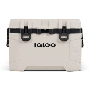 Custom Igloo Trailmate 50 Qt Hard Side Cooler - Bone with Company Logo - Personalized Bulk Corporate Gift