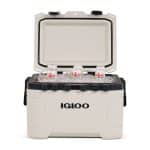 Custom Igloo Trailmate 50 Qt Hard Side Cooler - Bone with Company Logo - Personalized Bulk Corporate Gift - 6