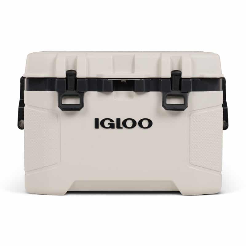 Custom Igloo Trailmate 50 Qt Hard Side Cooler - Bone with Company Logo - Personalized Bulk Corporate Gift