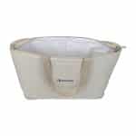 Custom KEEPCOOL Rio Quilted Expandable Cooler - Latte with Company Logo - Personalized Bulk Corporate Gift - 6
