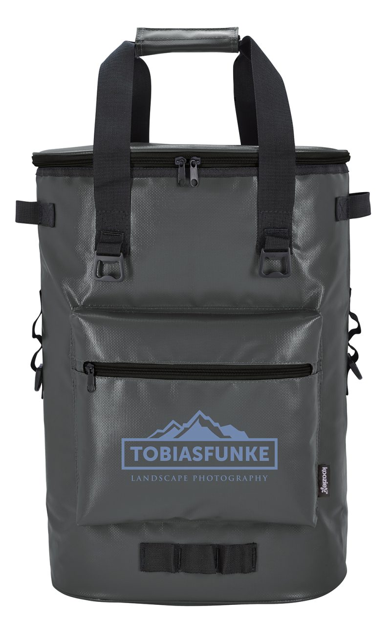 Custom Koozie® Olympus 36-Can Cooler Backpack with Company Logo - Personalized Bulk Corporate Gift - 1