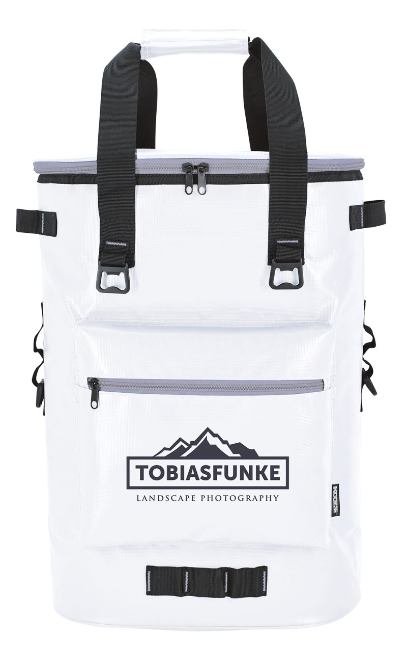 Custom Koozie® Olympus 36-Can Cooler Backpack with Company Logo - Personalized Bulk Corporate Gift - 5