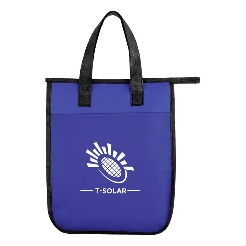 Custom Lola Laminated Non-woven 6 Can Cooler Bag with Company Logo - Personalized Bulk Corporate Gift - 5