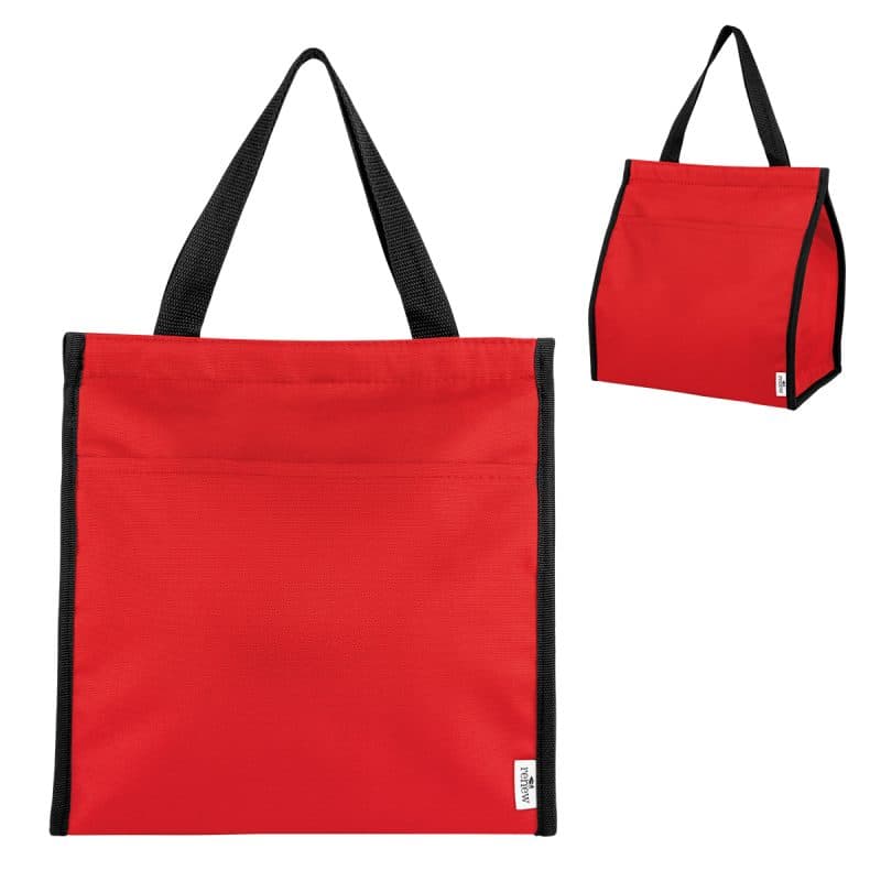 Custom Mable Rpet 11 Can Cooler Bag with Company Logo - Personalized Bulk Corporate Gift - 7
