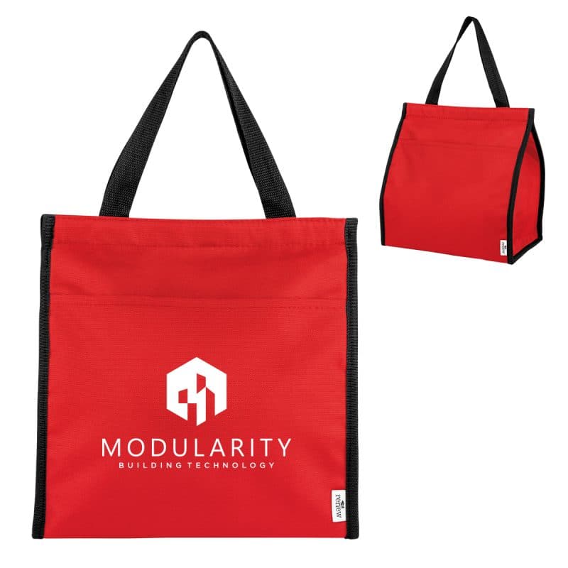 Custom Mable Rpet 11 Can Cooler Bag with Company Logo - Personalized Bulk Corporate Gift - 9