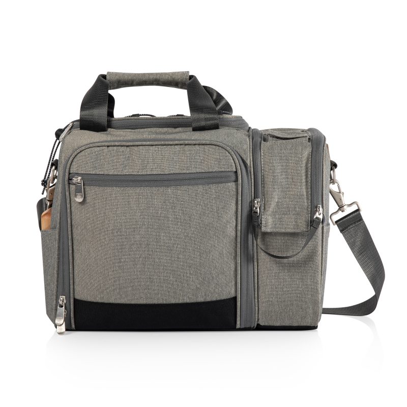 Custom Malibu-PT Frontier edition - Heathered Gray with Company Logo - Personalized Bulk Corporate Gift - 3