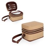Custom Margot Insulated Lunch Tote Bag with Utensils with Company Logo - Personalized Bulk Corporate Gift