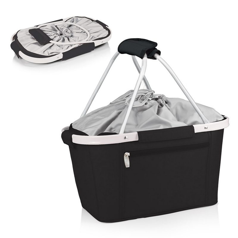 Custom Metro Basket Collapsible Insulated Cooler Tote with Company Logo - Personalized Bulk Corporate Gift - 3