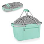 Custom Metro Basket Collapsible Insulated Cooler Tote with Company Logo - Personalized Bulk Corporate Gift - 4