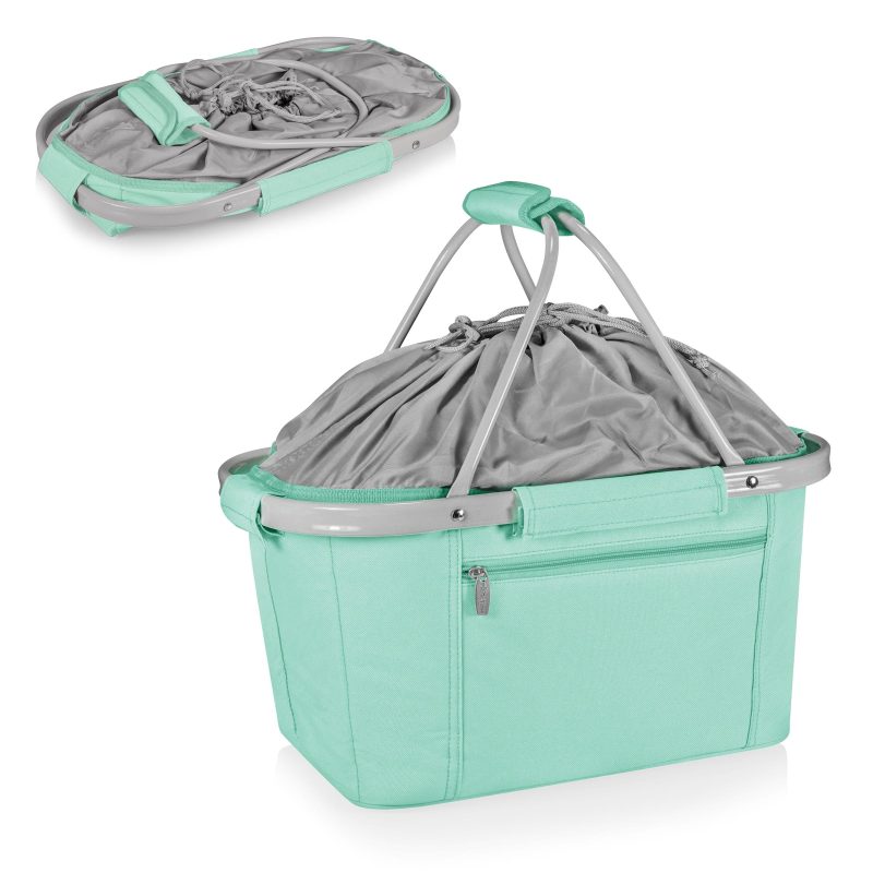 Custom Metro Basket Collapsible Insulated Cooler Tote with Company Logo - Personalized Bulk Corporate Gift - 4