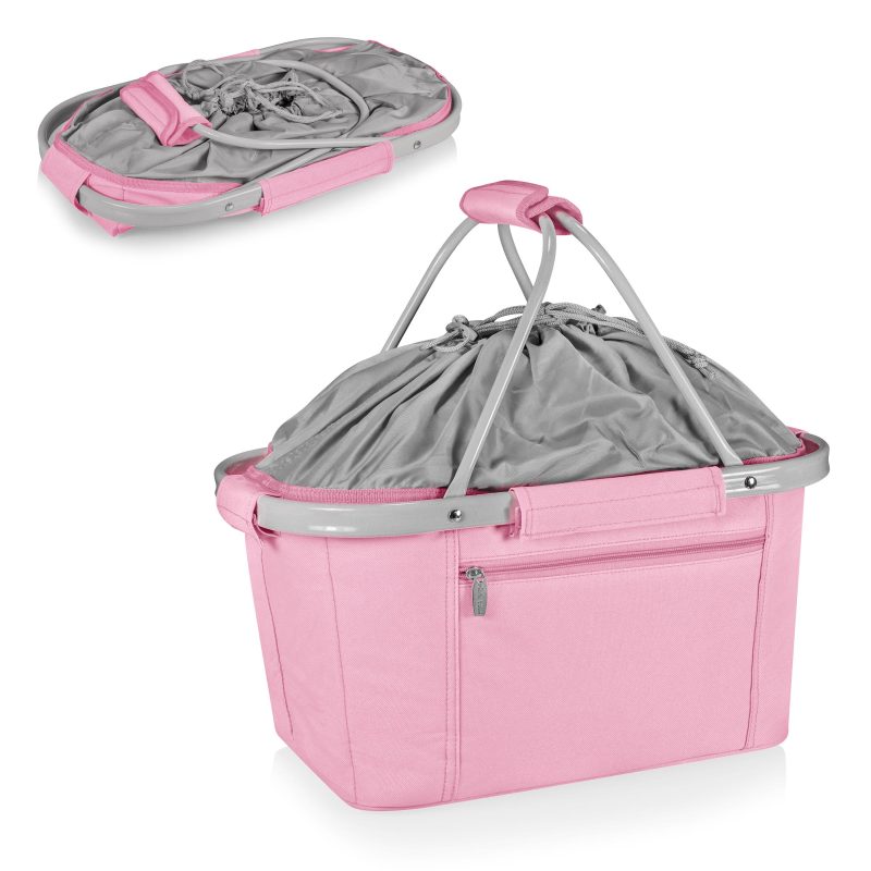 Custom Metro Basket Collapsible Insulated Cooler Tote with Company Logo - Personalized Bulk Corporate Gift - 5