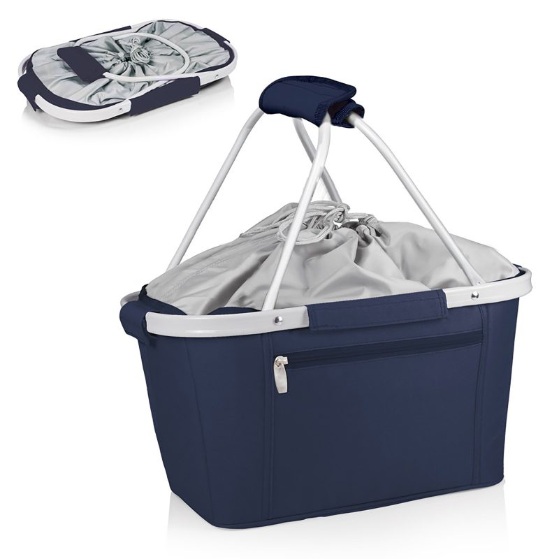 Custom Metro Basket Collapsible Insulated Cooler Tote with Company Logo - Personalized Bulk Corporate Gift - 7
