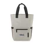 Custom Out of the Woods Seagull Backpack Cooler - Stone with Company Logo - Personalized Bulk Corporate Gift