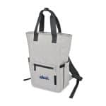 Custom Out of the Woods Seagull Backpack Cooler - Stone with Company Logo - Personalized Bulk Corporate Gift - 2