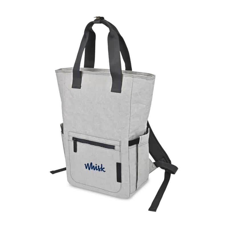 Custom Out of the Woods Seagull Backpack Cooler - Stone with Company Logo - Personalized Bulk Corporate Gift - 2
