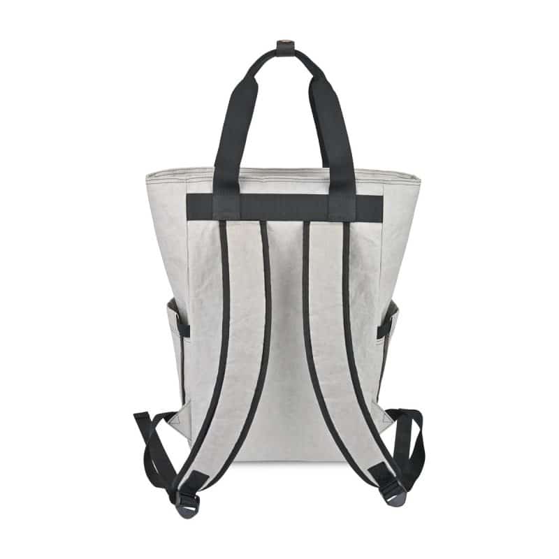 Custom Out of the Woods Seagull Backpack Cooler - Stone with Company Logo - Personalized Bulk Corporate Gift - 4