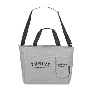 Custom Out of the Woods Seagull Cooler - Stone with Company Logo - Personalized Bulk Corporate Gift