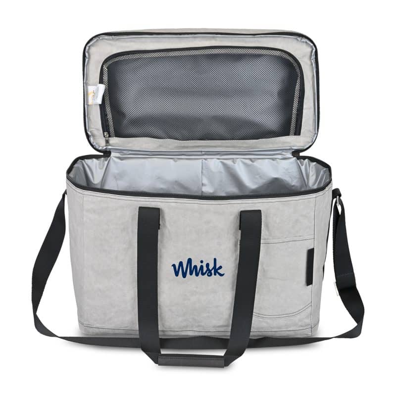 Custom Out of the Woods Seagull XL Cooler - Stone with Company Logo - Personalized Bulk Corporate Gift - 3