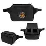 Custom Outpost Rpet 2 Can Cooler Belt Bag with Company Logo - Personalized Bulk Corporate Gift - 2