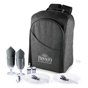 Custom PT-Colorado Picnic Backpack Cooler with Company Logo - Personalized Bulk Corporate Gift
