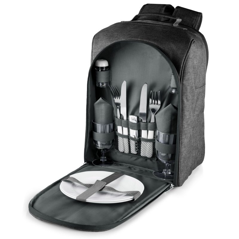 Custom PT-Colorado Picnic Backpack Cooler with Company Logo - Personalized Bulk Corporate Gift - 4