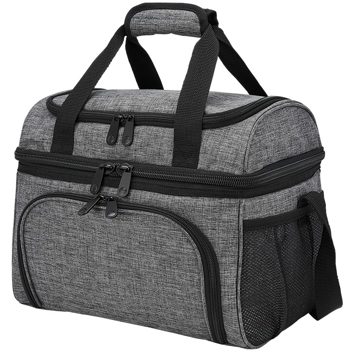 Custom Parcel 24 Can Cooler Bag with Company Logo - Personalized Bulk Corporate Gift - 4