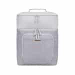 Custom Parkview Recycled rPETBackpack Cooler - Greystone with Company Logo - Personalized Bulk Corporate Gift - 1